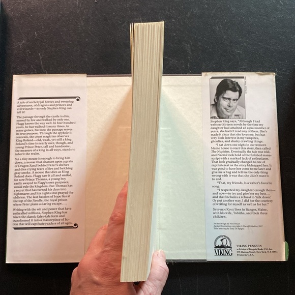 HARDCOVER Stephen King's: The Eyes of the Dragon Published in 1987 - Picture 5 of 7